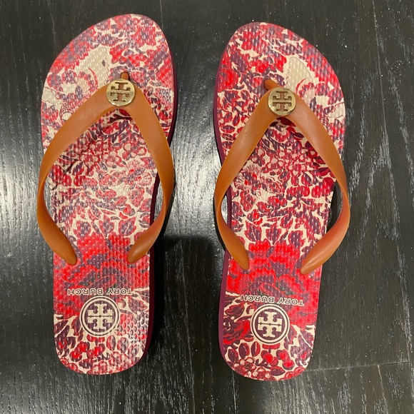 Tory Burch flip flops - Picture 1 of 1